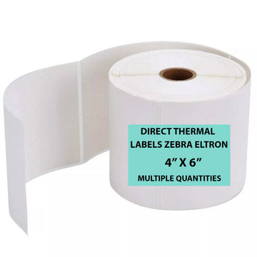 4X6 inch Direct Thermal Labels 1 inch Core Shipping Labels